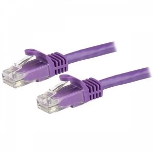 Image of StarTech N6PATC1MPL 1m Cat6 UUTP UTP Purple networking cable