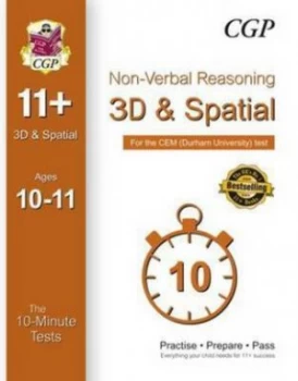 Image of Non-Verbal Reasoning 3D and Spatial by Joanna Daniels Hardback