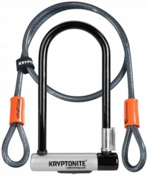 Image of Kryptolok U Bike Lock with 4 Foot Cable