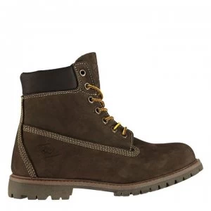 image of Lee Cooper 6" Ladies Boots - DK Brown