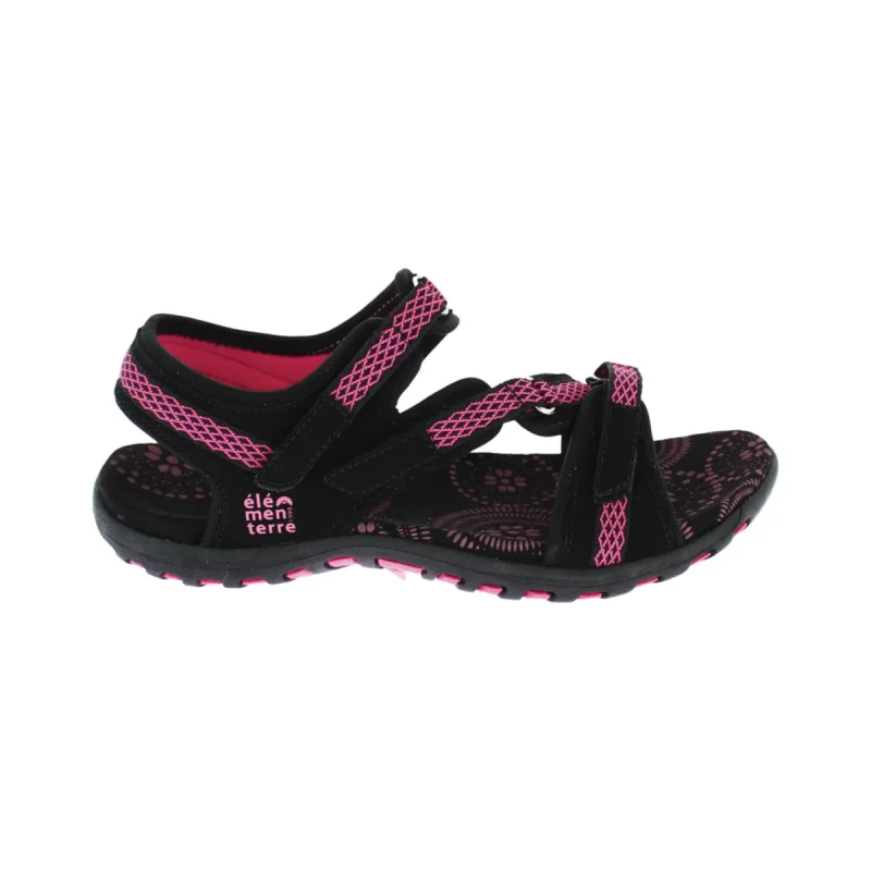 Image of Womens hiking sandals Elementerre Altata Noir Female 40