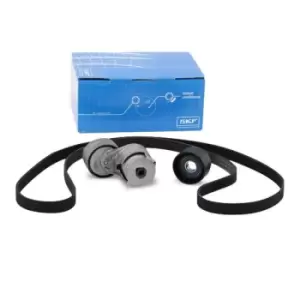 Image of SKF V-ribbed belt set OPEL,RENAULT,NISSAN VKMA 36038 MW30621284,MW30621318,MW30638574 MW30638633,MW31251096,1172000Q1M,1175000Q0C,1175000Q0J,4410172
