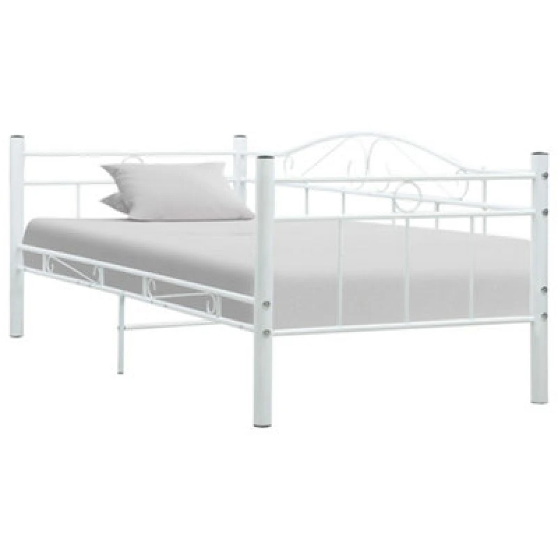 Image of Vidaxl Daybed Frame Without Mattress White Metal 90X200Cm