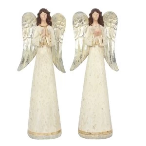 Image of Set of 2 Medium Angel Ornaments