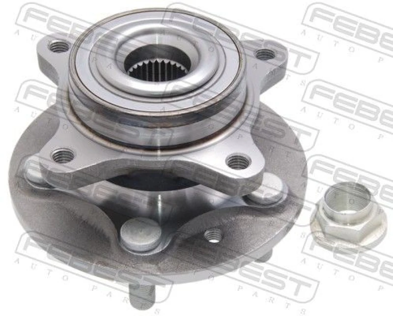 Image of FEBEST 2982-DIVF Wheel Hub Front Axle Wheel Hub (653)
