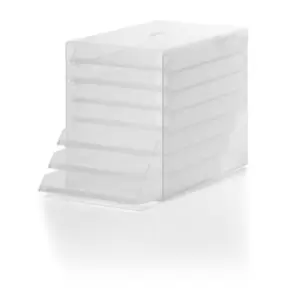 Image of Durable Drawer Box Idealbox 7, Pack of 1 Transparent Blue