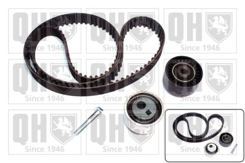 Image of QUINTON HAZELL Timing belt kit QUINTON HAZELL QBK153