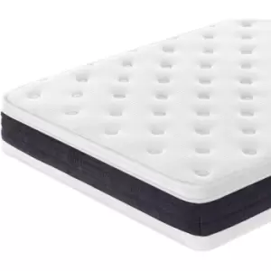 image of Tranquil Double MEDIUM Cool Gel Memory Foam Pocket Sprung Mattress - size Double - color