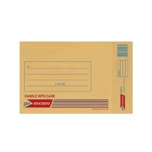 image of GoSecure Bubble Lined Envelope Size 3 150x215mm Gold Pack of 20