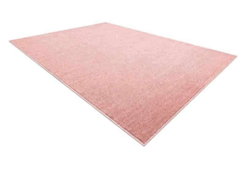 Image of RugsX Eton Plus Carpet Blush Pink, One-Color, Uniform, Plain 100X150 Cm