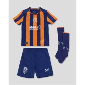 Image of Castore Rangers Third Minikit 2023 2024 Infants - Blue