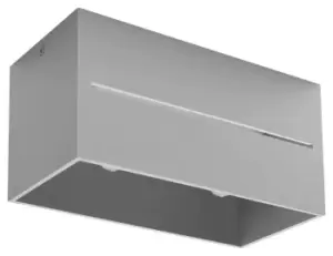 Image of Lobo 2 Light Ceiling Grey, GU10