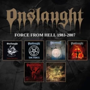 Image of Onslaught Force from hell 1983-2007 CD multicolor