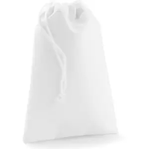 Sublimation Stuff Bag (4 Sizes) (M) (White) - Bagbase