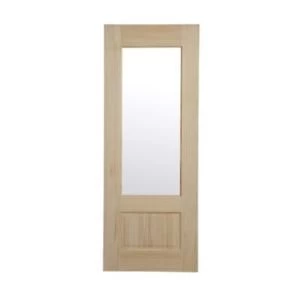 image of 2 Panel Clear pine Internal Door H1981mm W686mm