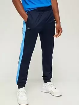 Image of Lacoste Colour Block Joggers, Navy Size XL Men