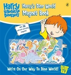 Image of Harrys Dino World Magnet Book by Ian Whybrow and Adrian Reynolds Hardback