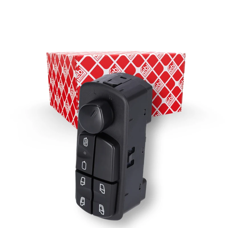 Image of FEBI BILSTEIN 101686 Switch, window winder Driver side Switch,window winder (1761)