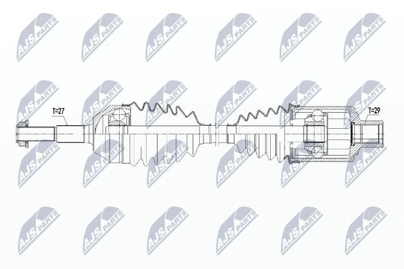 Image of NTY Drive shaft NTY NPW-CH-098
