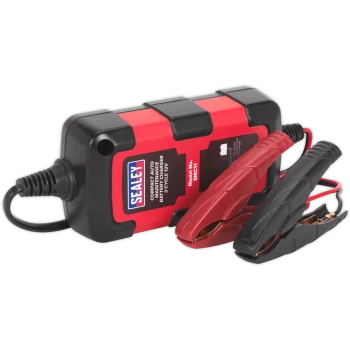 Image of Sealey SMC11 Battery Charger Compact Auto Maintenance