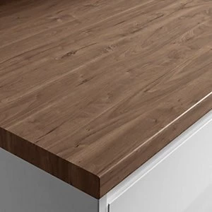 Wickes Wood Effect Laminate Worktop Romantic Walnut 3000 x 600 x 38mm