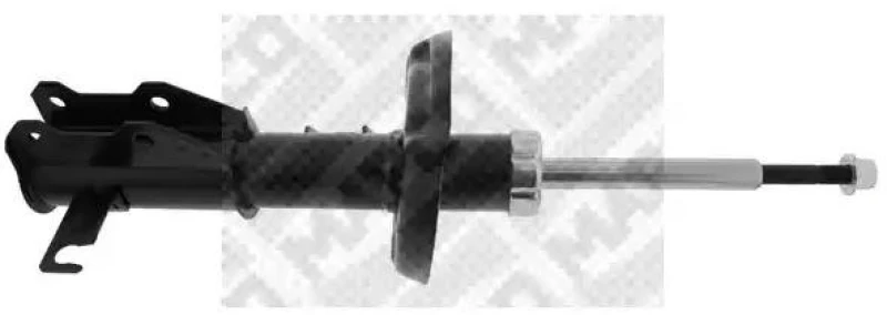 Image of MAPCO 40718 Shock absorber Front Axle Right, Gas Pressure, Twin-Tube, Spring-bearing Damper, Top pin Shock Absorber (854)