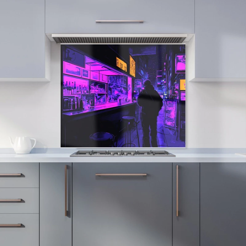 Image of Designer Kitchen Splashbacks Dante Mercer: 00008 Kitchen Splashback Size: 600mm x 750mm Multicolor Unisex 600mm x 750mm