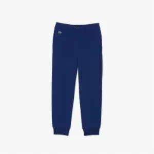 Image of Lacoste Logo Sweat Pants - Blue