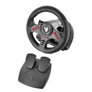 image of Subsonic Superdrive SV400 Gaming Racing Wheel and Pedals