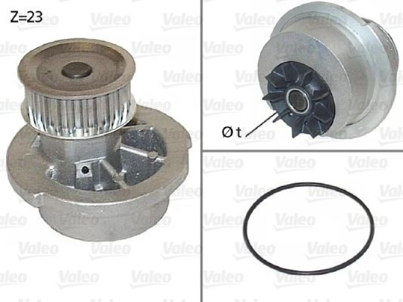 Image of Water pump VALEO 506308