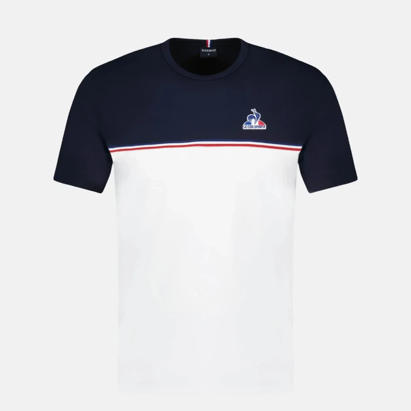 Image of Le Coq Sportif T-Shirt Le Coq Sportif Tri SP Bleu Male M