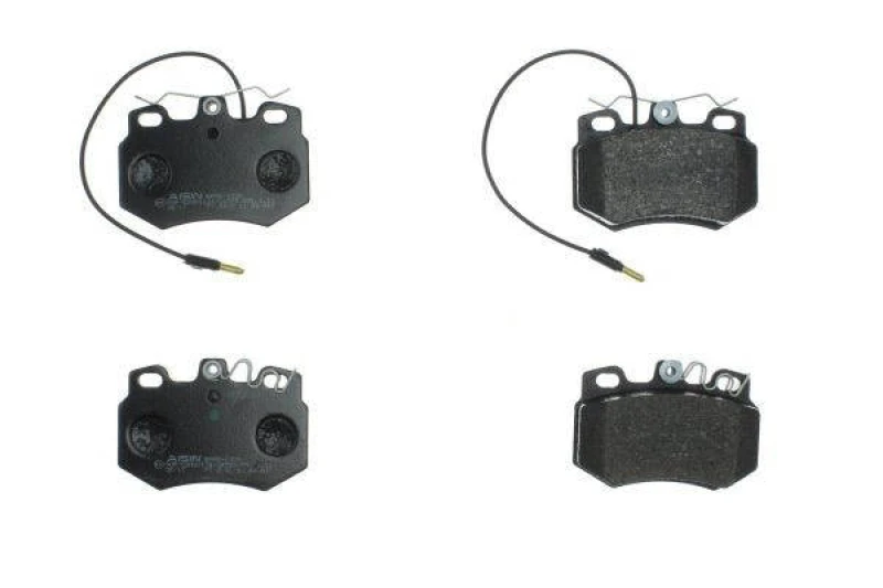 Image of AISIN BPPE-1020 Brake pad set Premium ADVICS by AISIN incl. wear warning contact Brake Pad Set,disc brake (402)
