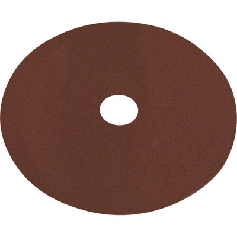 Image of Loops 25 PACK 100mm Fibre Backed Sanding Discs - 120 Grit Aluminium Oxide Round Sheet Multi