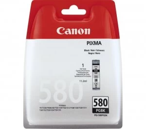 Image of Canon PGI580 Black Ink Cartridge, Black