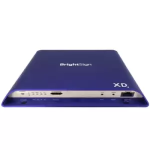 image of BrightSign XD234 Standard I/O Player digital media player Blue 4K Ultra HD WiFi