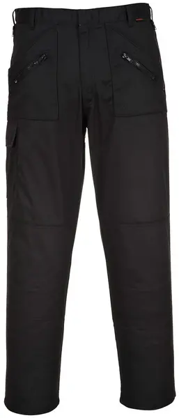 Image of Portwest Action Trousers S887BKR34 Colour: Black