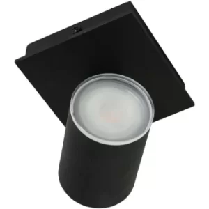 Image of Sienna Points Noirs Single Spotlight Matt Black IP44
