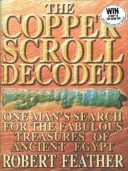Image of The Copper Scroll Decoded by Robert Feather Hardback