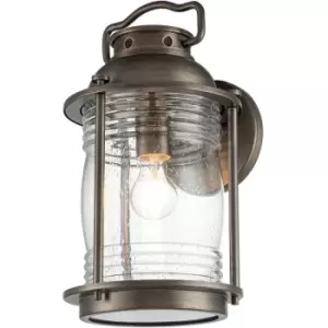 image of Elstead Kichler Ashland Bay Outdoor Wall Lantern Burnished Bronze, IP44