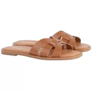 Image of Barbour Womens Miranda Sandals Cognac UK 7