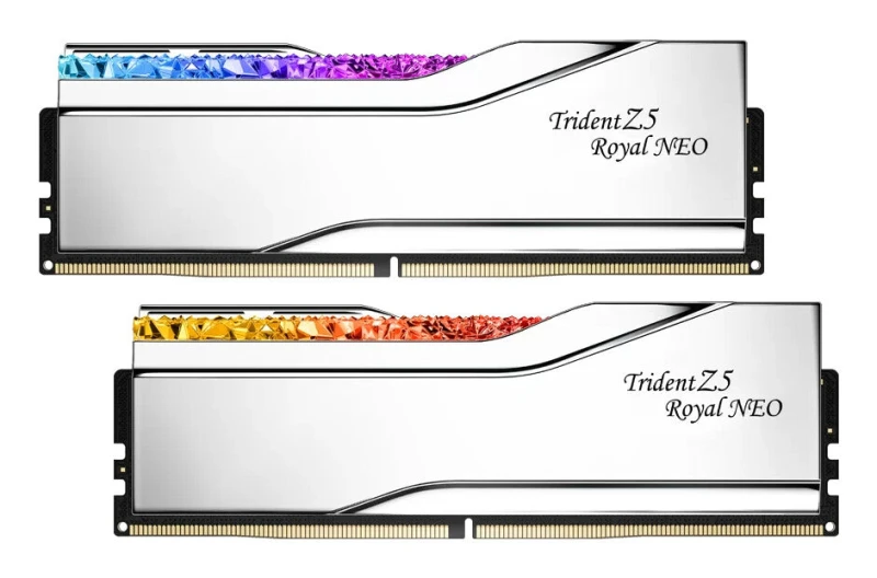 Image of G.Skill G.Skill Trident Z5 Neo RGB F5-8000J3848H16GX2-TR5NS memory module 32GB 2 x 16GB DDR5 8000 MT/s 288-pin DIMM F5-8000J3848H16GX2-TR5NS