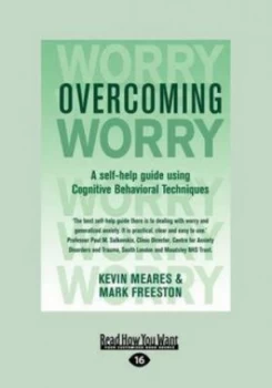 Image of Overcoming Worry by Kevin Meares and Mark Freeston Paperback