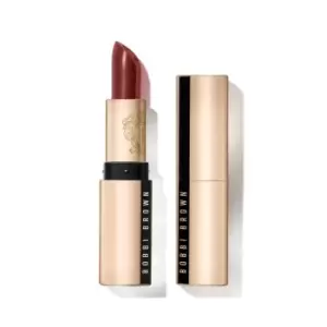 image of Bobbi Brown 10 Hour Fade Resistant Wear Luxe Lipstick Brownstone, Size: - Bridal Make-Up