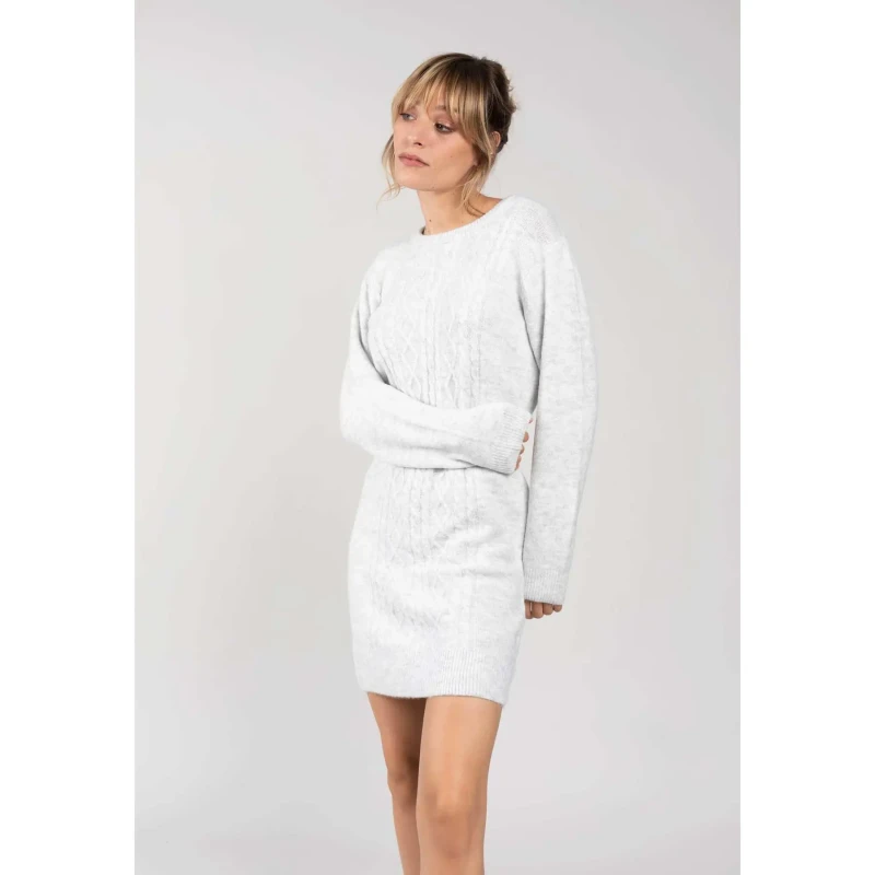 Image of Deeluxe Womens dress Deeluxe andressa Gris Female L