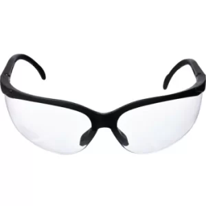 Tuffsafe Wraparound Clear Lens Safety Glasses with Extendable Arms