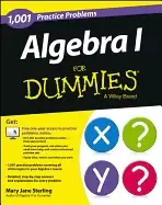 Image of algebra i 1 001 practice problems for dummies