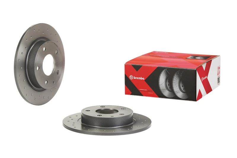 Image of BREMBO Brake disc BREMBO 08.C653.1X