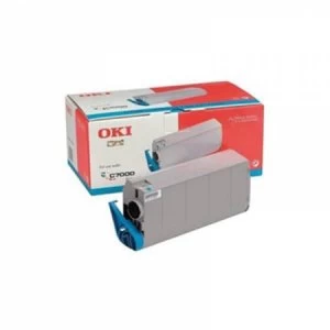 Image of OKI 41304211 Cyan Laser Toner Ink Cartridge
