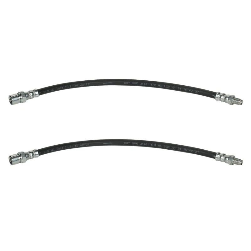 Image of RIDEX 83B0964 Brake Hose Front Axle Brake Hose (83)