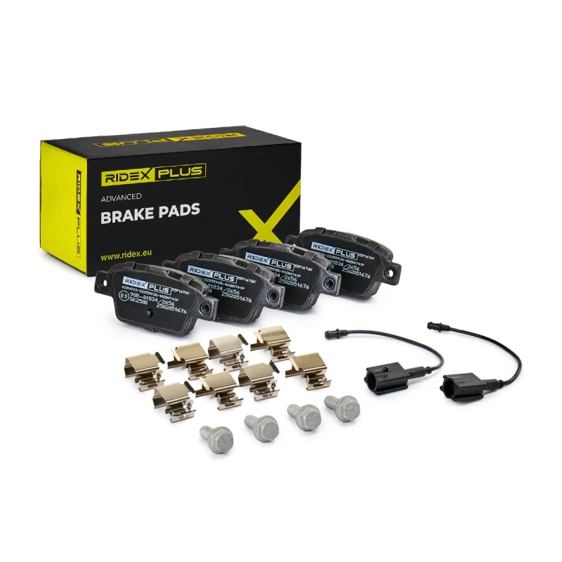 Image of RIDEX PLUS Brake pad set RIDEX PLUS 402B0741P